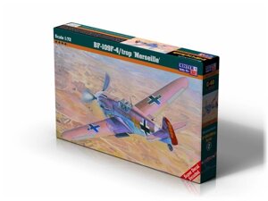 BF-109 F-4 Trop "Marseille". Збірна модель літака в масштабі 1/72. MISTER CRAFT C-40