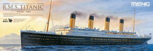 R. M. S Titanic (з підсвічуванням). Модель корабля у масштабі 1/700. MENG PS-008