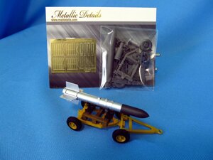 Крошечная ракета Тима с американским трейлером Второй мировой войны MK2.1/48 METALLIC DETAILS MDR4832