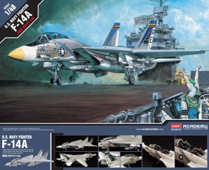 F-14A. Збірна модель літака у масштабі 1/48. ACADEMY 12253