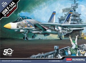 USN F-14A VF-143 "Pukin Dogs". Модель літака у масштабі 1/72. ACADEMY 12563