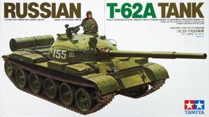 T-62A. Збірна модель танка у масштабі 1/35. TAMIYA 35108
