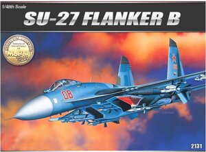 Су-27 Flanker B. Модель літака у масштабі 1/48. ACADEMY 12270