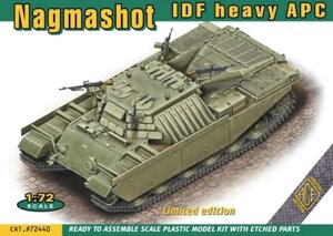 Nagmashot. Збірна модель важкого ізраїльського БТР в масштабі 1/72. ACE 72440