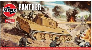 Panther. Збірна модель німецького танка в масштабі 1/76. AIRFIX 01302
