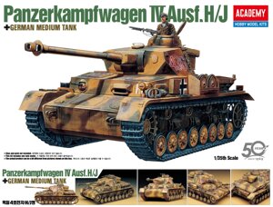 Pz. Kpfw. IV Ausf. H/J. Збірна модель танка у масштабі 1/35. ACADEMY 13234