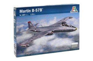 MARTIN B-57B. Модель бомбардувальника в масштабі 1/72. ITALERI 1387