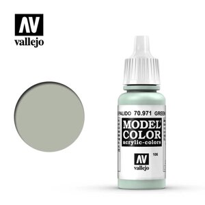 Зелено-сіра фарба для збірних моделей, 17 мл. VALLEJO MODEL COLOR 70971