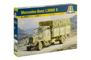 Збірна модель вантажного автомобіля Mercedes-Benz L3000 S. 1/35 ITALERI 6558