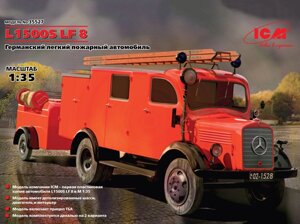 L1500S LF 8, Німецький легкий пожежний автомобіль. 1/35 ICM 35527