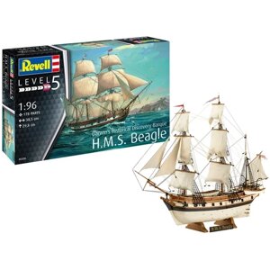 Збірна модель Барк H. M. S. Beagle у масштабі 1/96. REVELL 05458