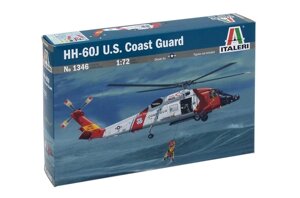 HH - 60J USCoast Guard. Збірна пластикова модель вертольота. 1/72 ITALERI тисячі триста сорок шість