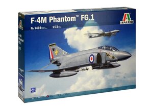 F-4M PHANTOM FG. 1. Збірна модель військового літака в масштабі 1/72. ITALERI 1 434