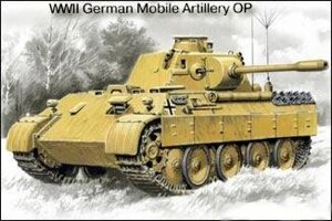 Німецький рухливий АНП Beobachtungspanzer Panther. 1/35 ICM 35571