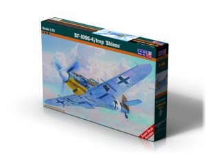 BF-109G-4R6TROP SHEISS. Збірна модель німецького винищувача в масштабі 1/72. MISTER CRAFT C-88