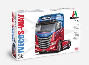Iveco S-WAY. Збірна модель вантажного автомобіля у масштабі 1/24. ITALERI 3963