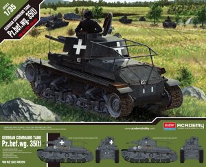 Pz. bef. wg. 35(t) Німецький командний танк. Збірна модель у масштабі 1/35. ACADEMY 13313