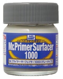 Грунтовка вирівнює Mr. Primer Surfacer 1000. 40ml. MR. HOBBY SF287