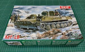 МТ-ЛБ броньований транспортер - тягач. 1/35 SKIF MK214