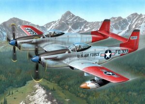 F-82H Twin Mustang "Alaskan All Weather Fight. Модель в масштабі 1/72. SPECIAL HOBBY SH72203