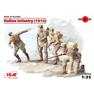 Піхота Італії (1915 г.). 1/35 ICM 35687