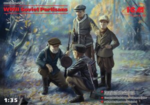 Радянські партизани часів Другої світової війни. 1/35 ICM 35631