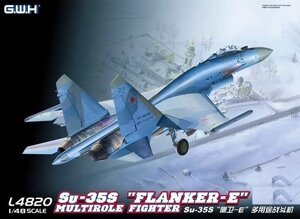 Сухий Су-35С збірна модель багатоцільового винищувача. 1/48 GREAT WALL HOBBY L4820