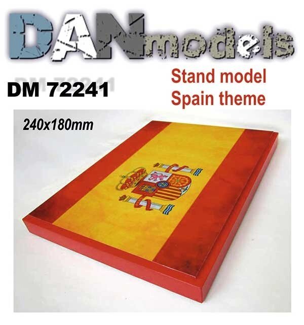 Підставка під моделі (тема - Іспанія). 1/72 DANMODELS DM72241 від компанії Хоббінет - збірні моделі - фото 1