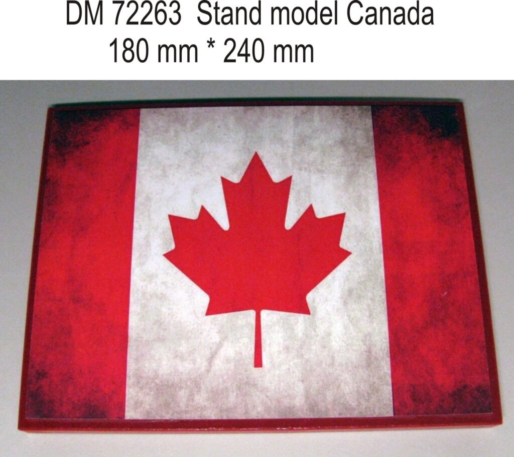 Підставка під моделі (тема - Канада). 1/72 DANMODELS DM72263 від компанії Хоббінет - збірні моделі - фото 1