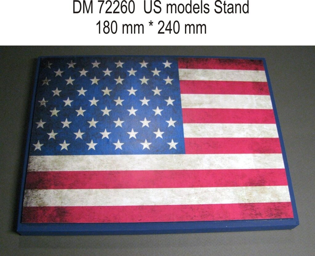 Підставка під моделі (тема - США). 1/72 DANMODELS DM72260 від компанії Хоббінет - збірні моделі - фото 1