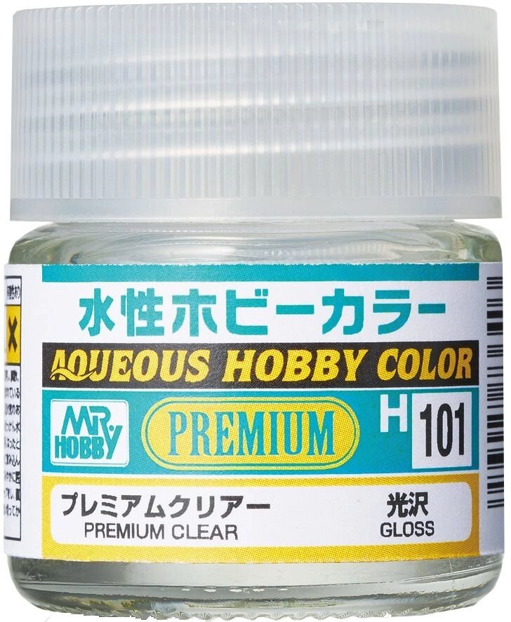 Premium Clear Gloss 10 мл. MR. HOBBY H101 від компанії Хоббінет - збірні моделі - фото 1