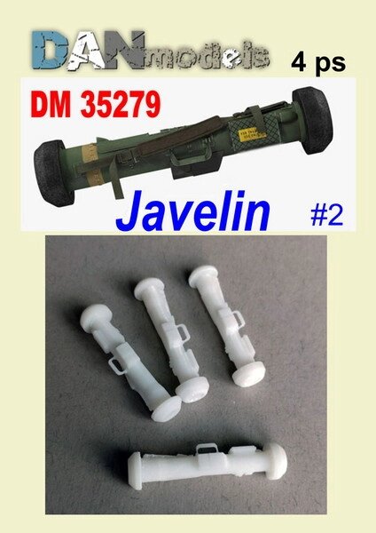 Протитанковий ракетний комплекс Javelin. 1/35 DANMODELS DM35279 від компанії Хоббінет - збірні моделі - фото 1