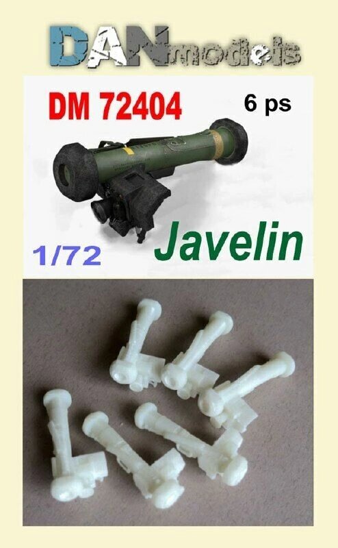 Протитанковий ракетний комплекс Javelin. 1/72 DANMODELS DM72404 від компанії Хоббінет - збірні моделі - фото 1