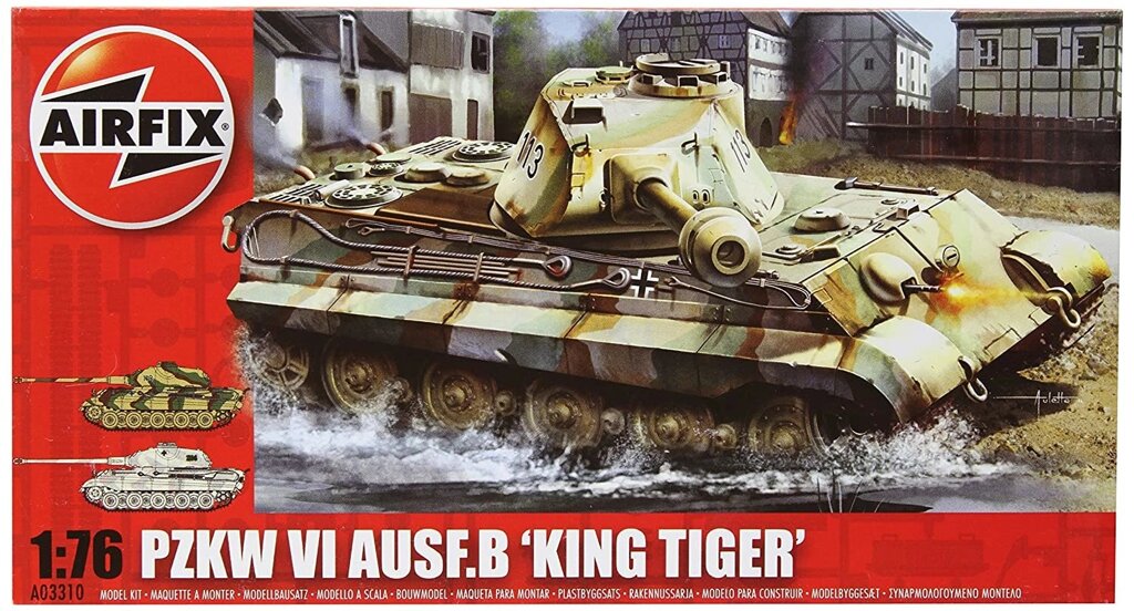Pzkw VI Ausf. B "King Tiger". 1/76 AIRFIX 03310 від компанії Хоббінет - збірні моделі - фото 1