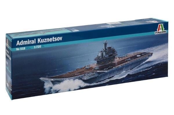 Радянський авіаносець "АДМІРАЛ КУЗНЕЦОВ" .1 / 720 ITALERI 518 від компанії Хоббінет - збірні моделі - фото 1