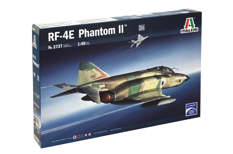 RF-4E PHANTOM II.1/48 ITALERI 2737 від компанії Хоббінет - збірні моделі - фото 1