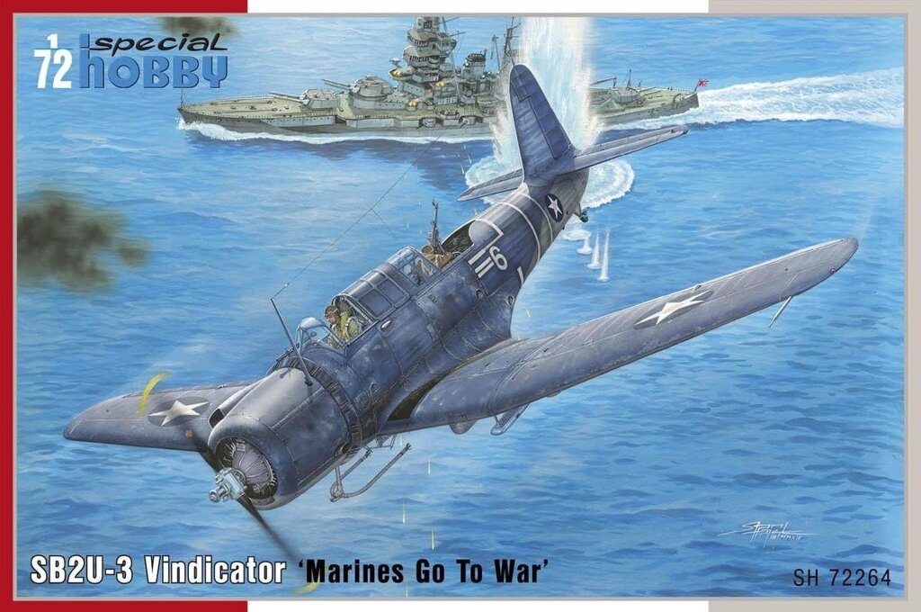 SB2U-3 Vindicator "Marines Go To War". 1/72 SPECIAL HOBBY 72264 від компанії Хоббінет - збірні моделі - фото 1