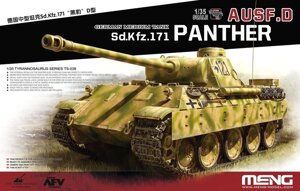 Sd. Kfz. 171 Panther Ausf. D. Збірна пластикова модель в масштабі 1/35. MENG MODELS TS-038