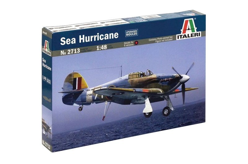 Sea Hurricane. Збірна модель літака в масштабі 1/48. ITALERI 2713 від компанії Хоббінет - збірні моделі - фото 1