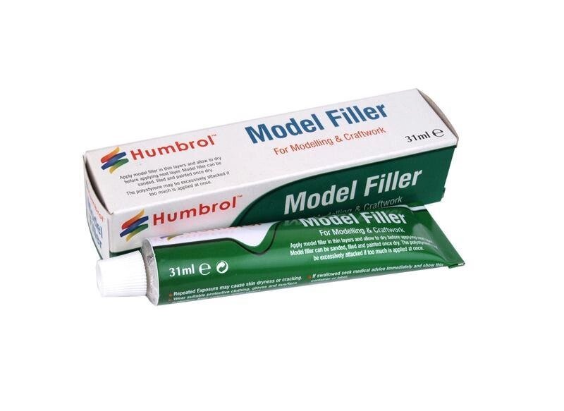 Шпаклівка для збірних моделей 31 мл. HUMBROL AE3016 від компанії Хоббінет - збірні моделі - фото 1