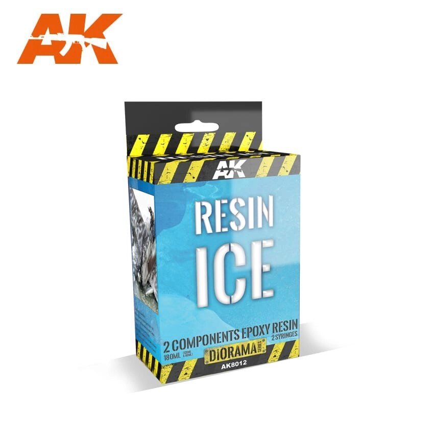 Смола для імітації льодового покриття 180 мл. AK-INTERACTIVE AK-8012 від компанії Хоббінет - збірні моделі - фото 1