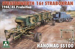 Stratenwerth 16th Strabokan 1944/1945 збірна пластикова модель TAKOM 1/35 2124
