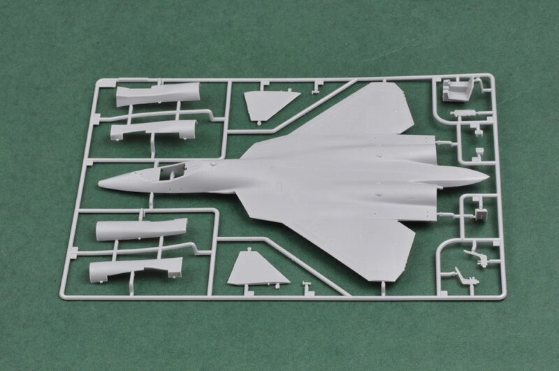 Су-50 (Т-50) ПАК ФА. Сборная модель в масштабе 1/72. HOBBY BOSS