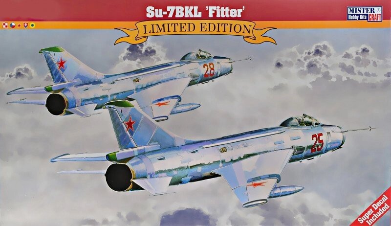 Су-7 БКЛ "Fitter". З борна модель літака в масштабі 1/72. MISTER CRAFT G-13 від компанії Хоббінет - збірні моделі - фото 1