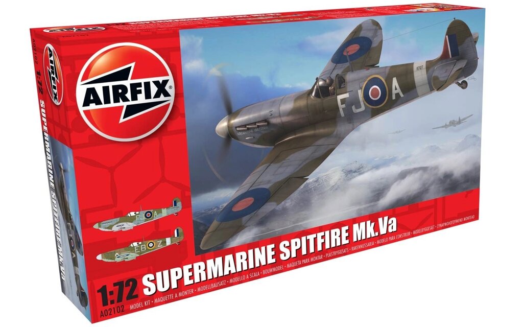 Supermarine Spitfire Mk. VA. 1/72 AIRFIX 02102 від компанії Хоббінет - збірні моделі - фото 1