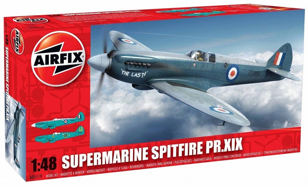 Supermarine Spitfire PR. XIX. 1/48 AIRFIX 05119 від компанії Хоббінет - збірні моделі - фото 1