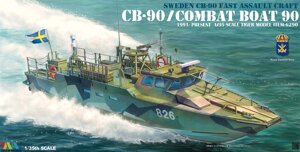 Sweden CB90 Fast Assault Craft 1991 року. Збірна модель у масштабі 1/35. Tiger Model 6290