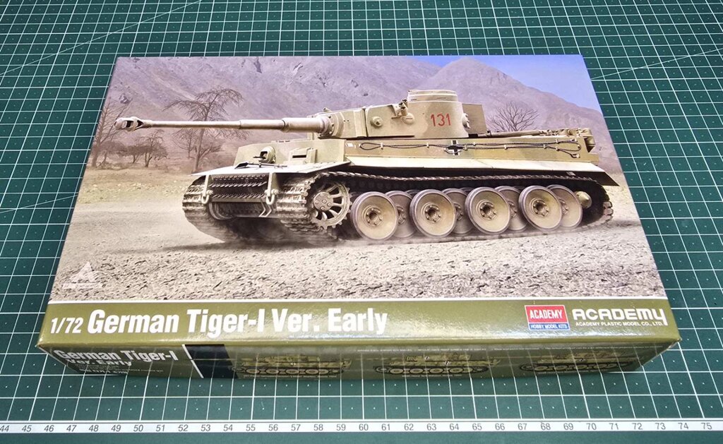 Tiger-I Ver. Early. Модель танка у масштабі 1/72. ACADEMY 13422 від компанії Хоббінет - збірні моделі - фото 1