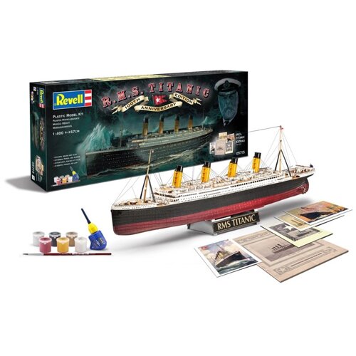 Титаник. Сборная модель R. M. S. Titanic в масштабе 1:400