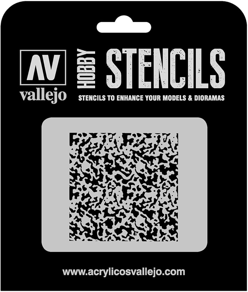 Трафарет «Ефект зістареної фарби на літаках» №2. 1/72 VALLEJO ST-AIR002 від компанії Хоббінет - збірні моделі - фото 1
